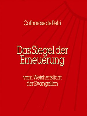 cover image of Das Siegel der Erneuerung